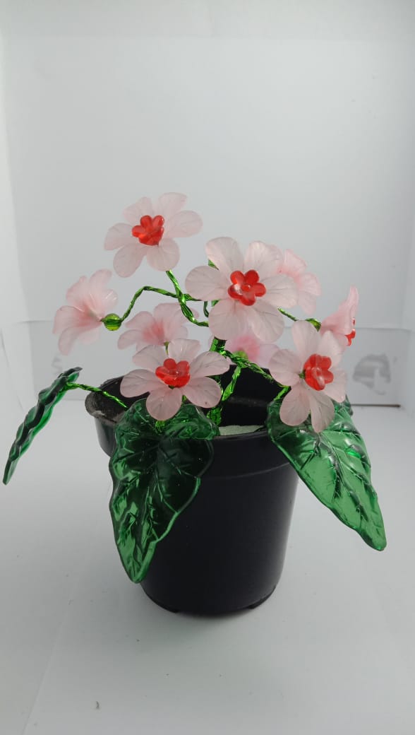 Bunga sakura pink akrilik