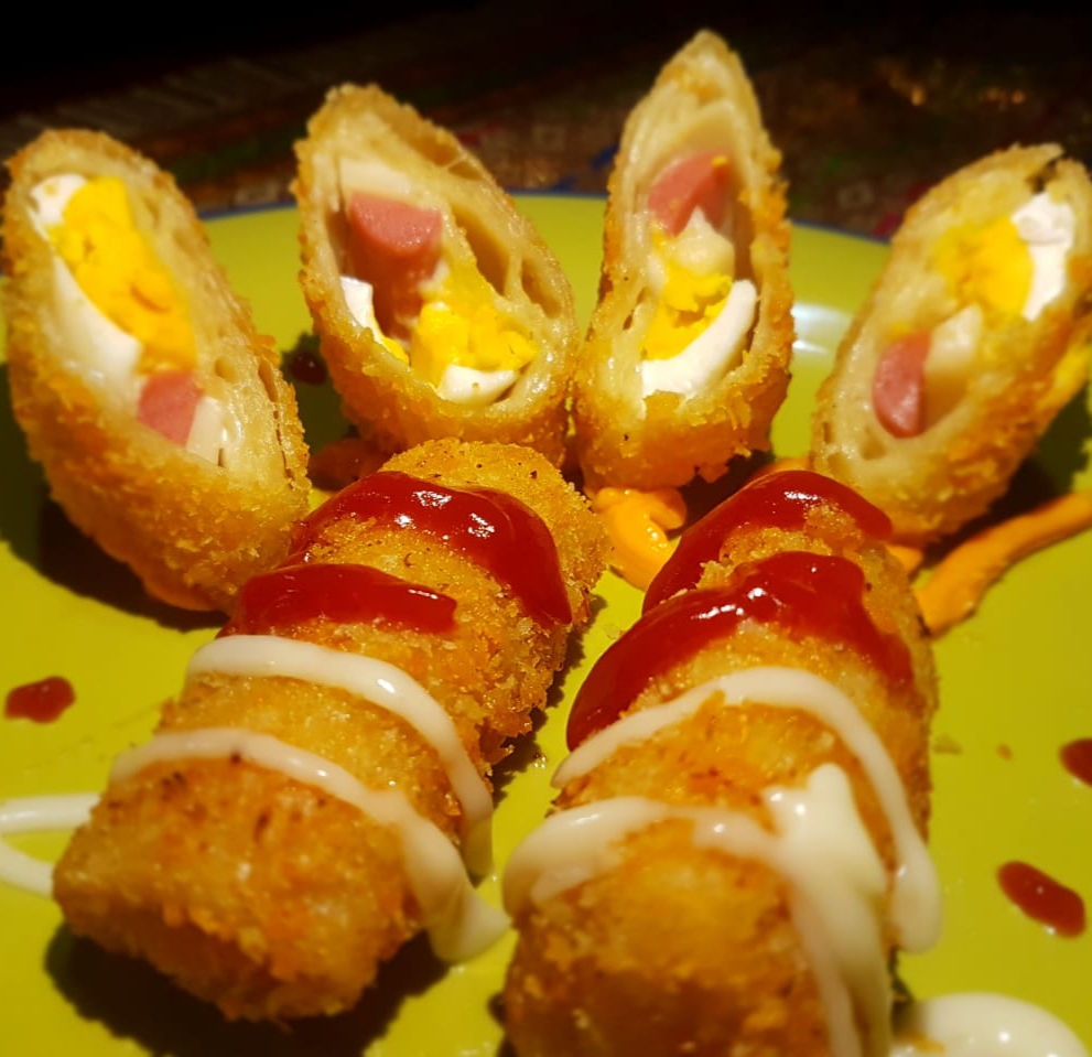 Frozen risoles mayo