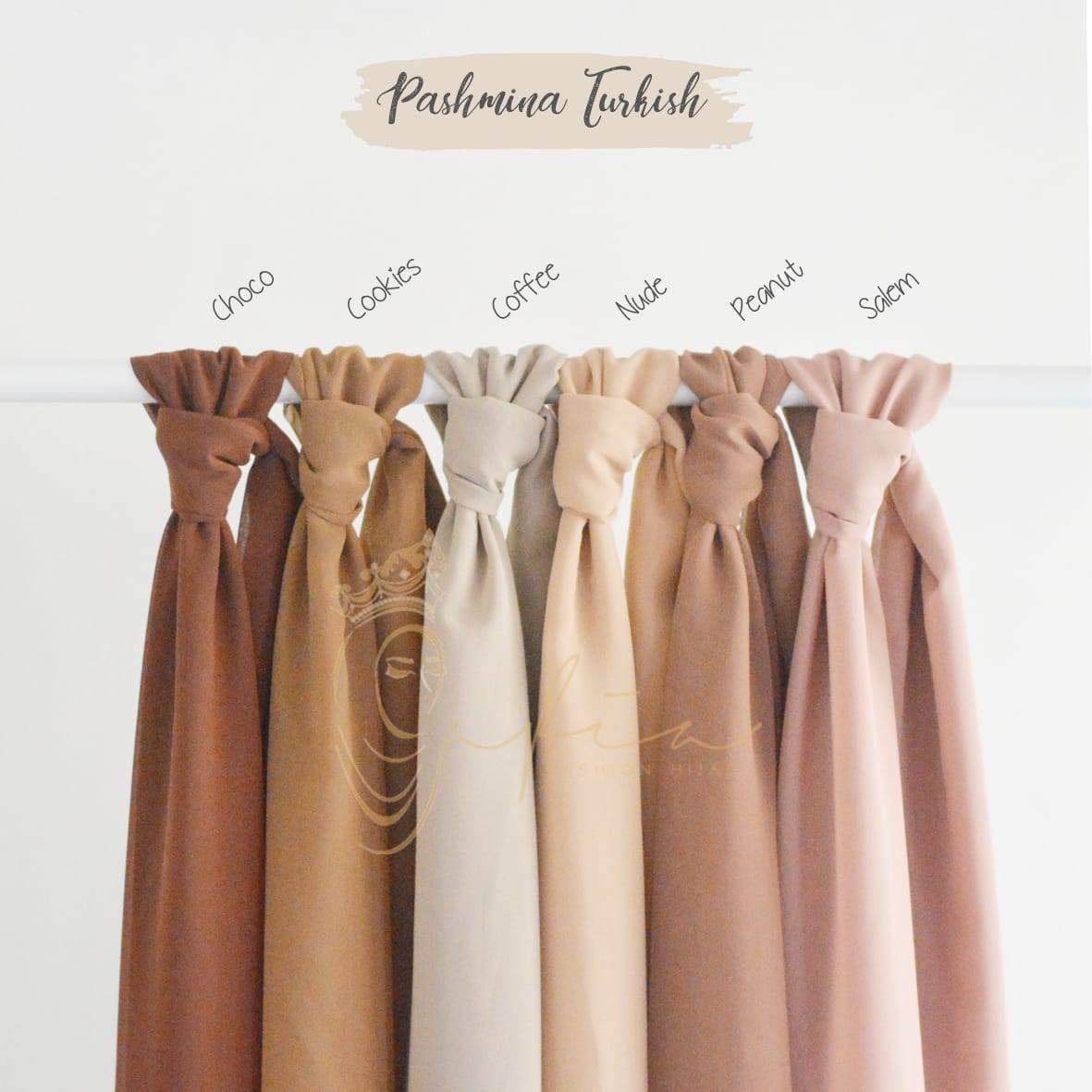 Jilbab Pashmina Ceruty kode A3