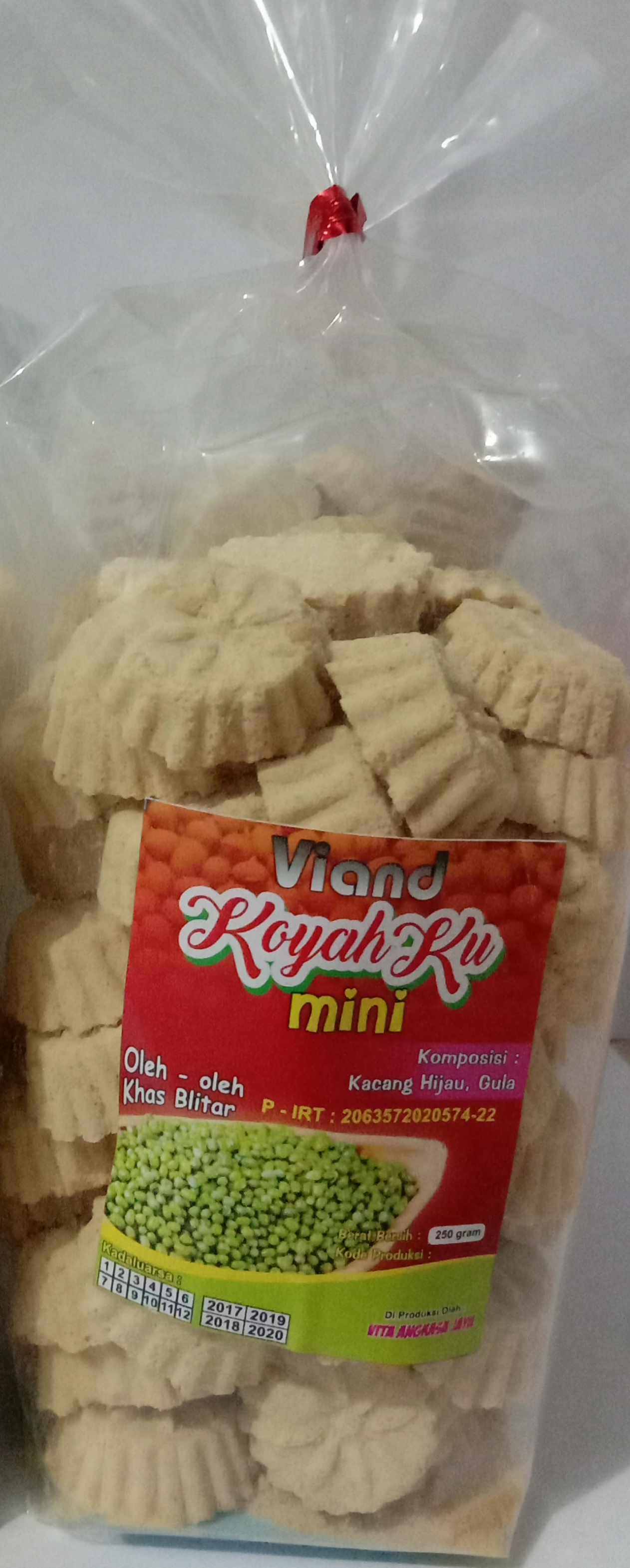 Koyah kacang ijo mini vians jaya