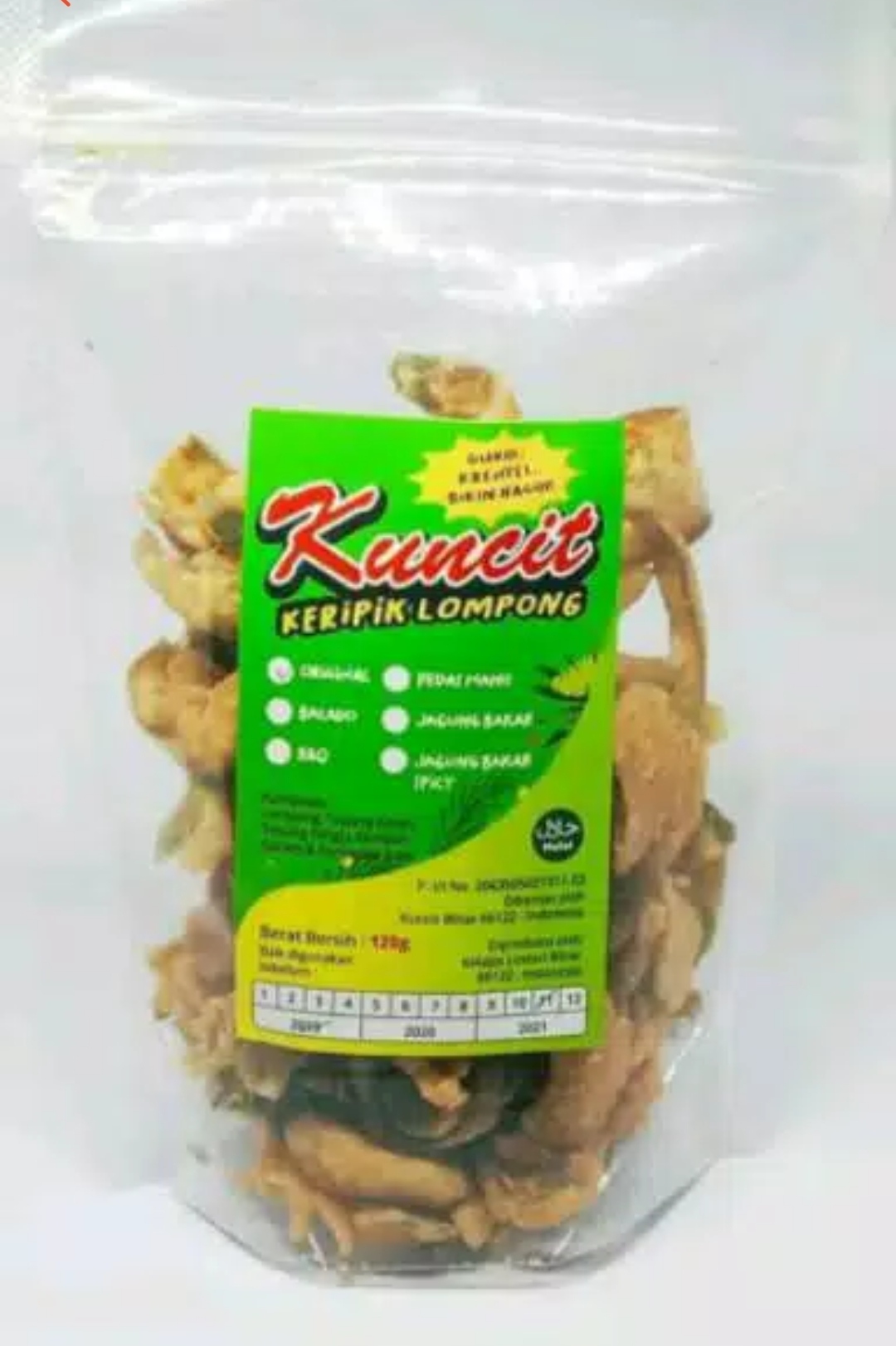 Keripik Lompong Kuncit