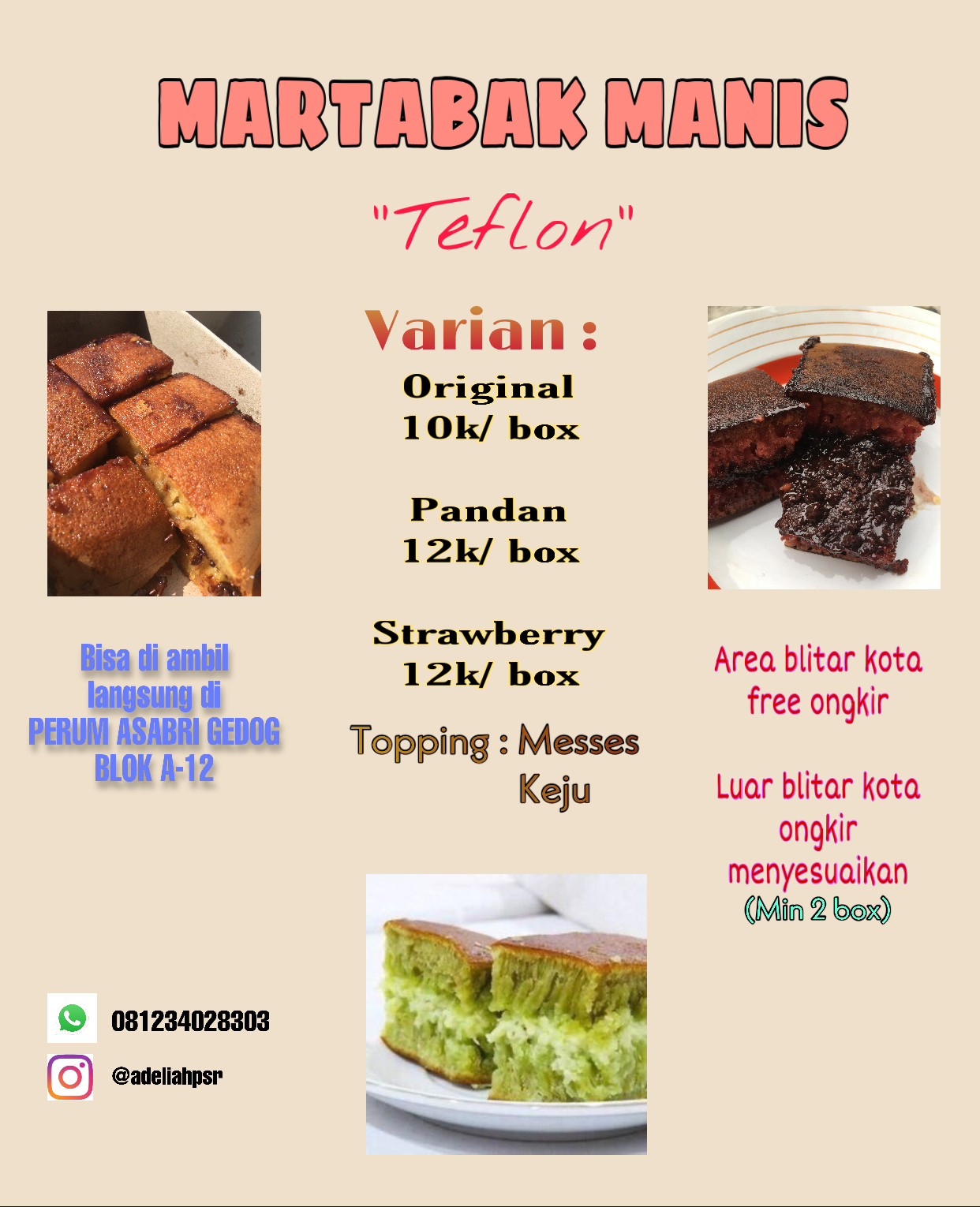 Martbak manis  "Teflon"