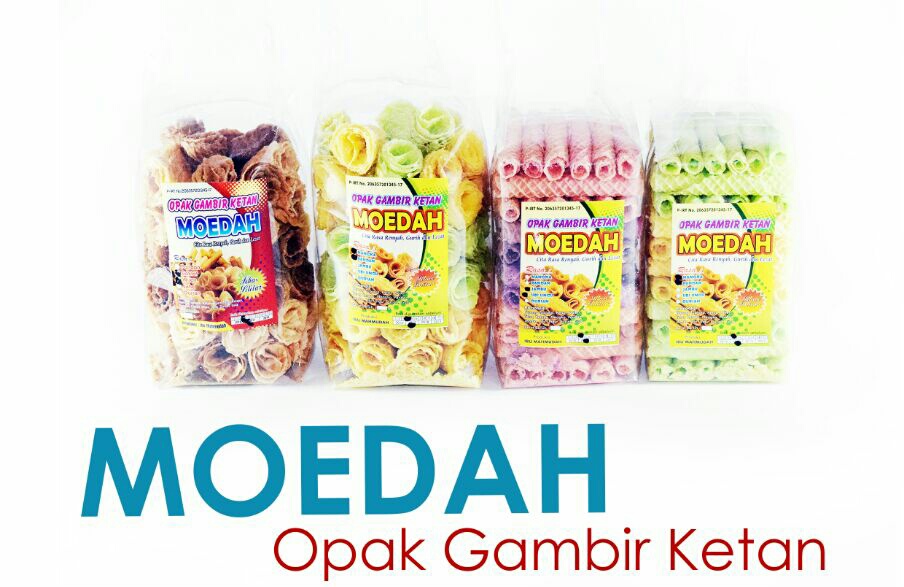 Opak gambir aneka rasa buah asli