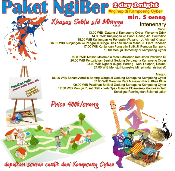 PAKET WISATA KAMPOENG CYBER BLITAR