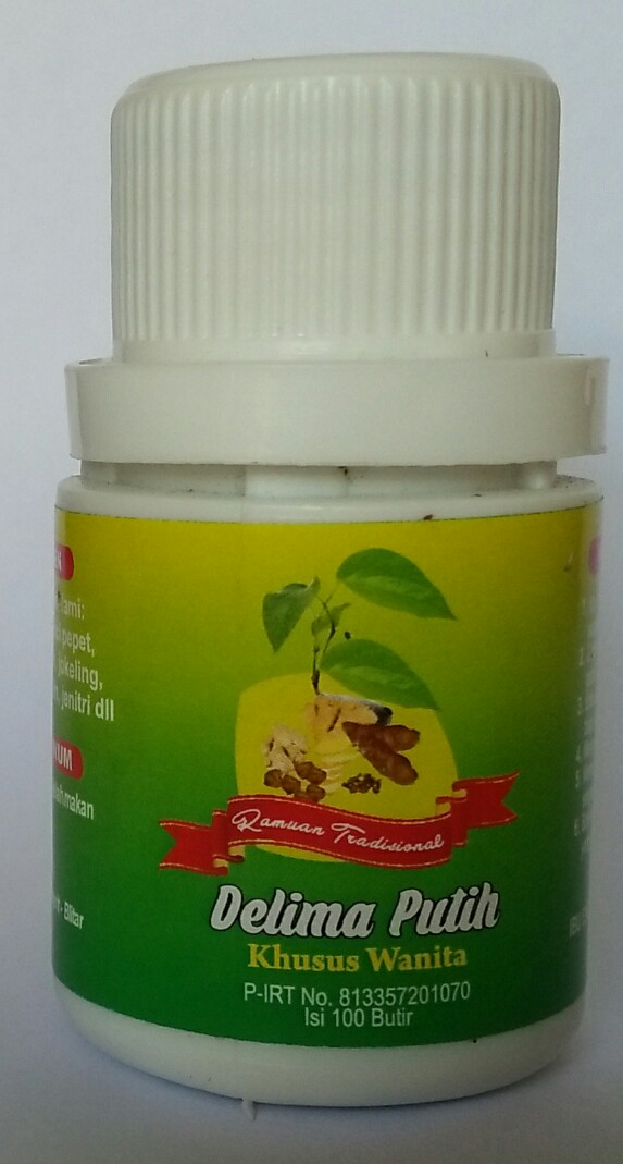 Ramuan khusus Wanita DELIMA PUTIH