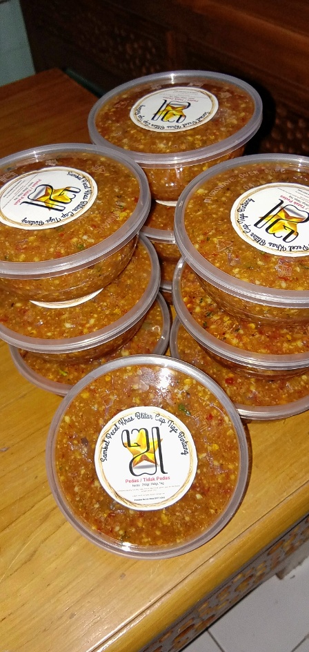 Sambel Pecel Khas Blitar Cap Tiga Bintang