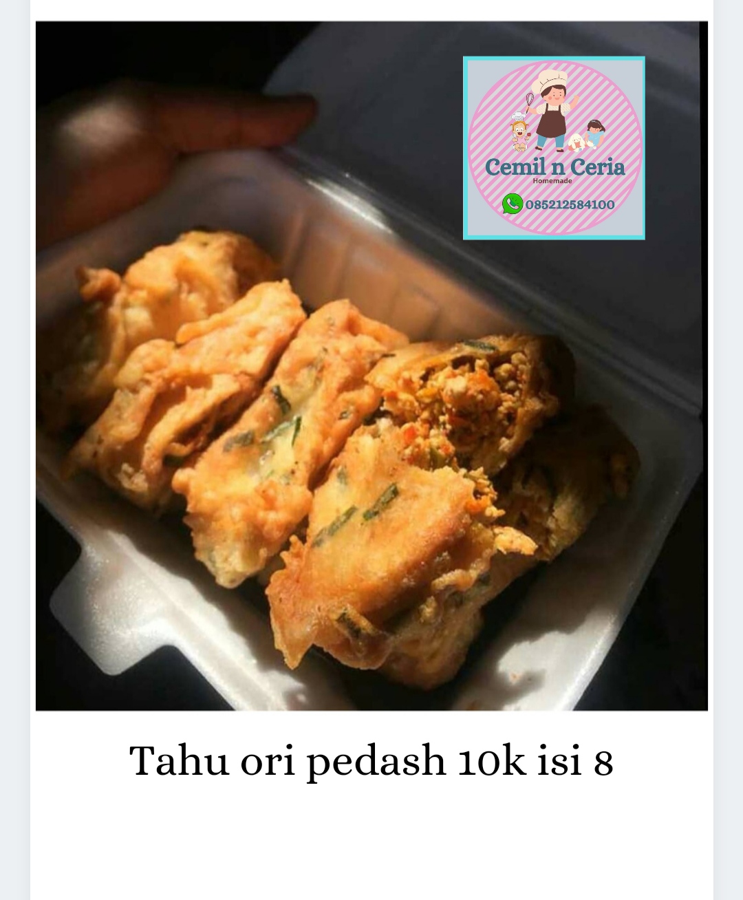 Tahu pedas Original