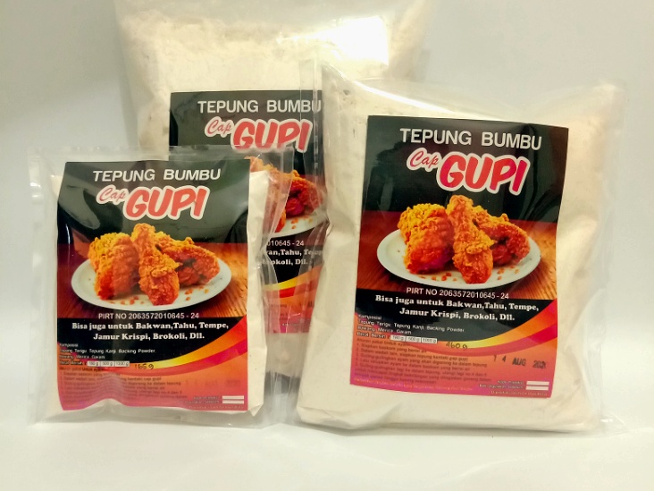 Tepung bumbu cap Gupi