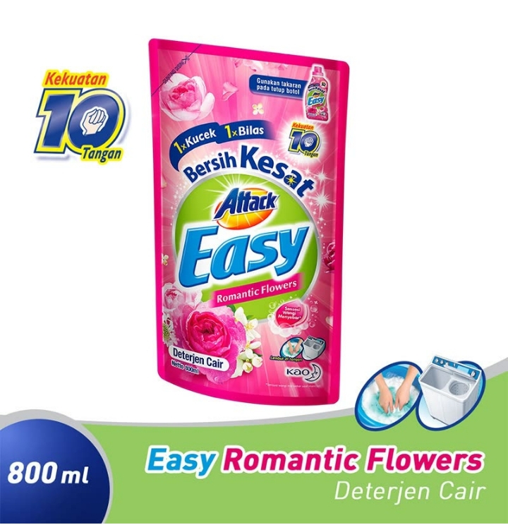 Veve Cell - Attack  Eacy Liquite Romantic Flower 800ml