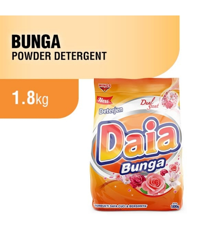 Veve cell - Daia Power Deterjen Bunga 1.8 kg