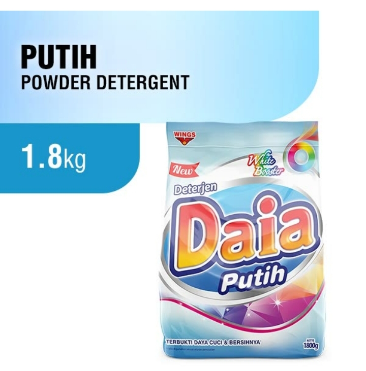Veve cell - Daia Power Deterjen Putih 1.8 kg