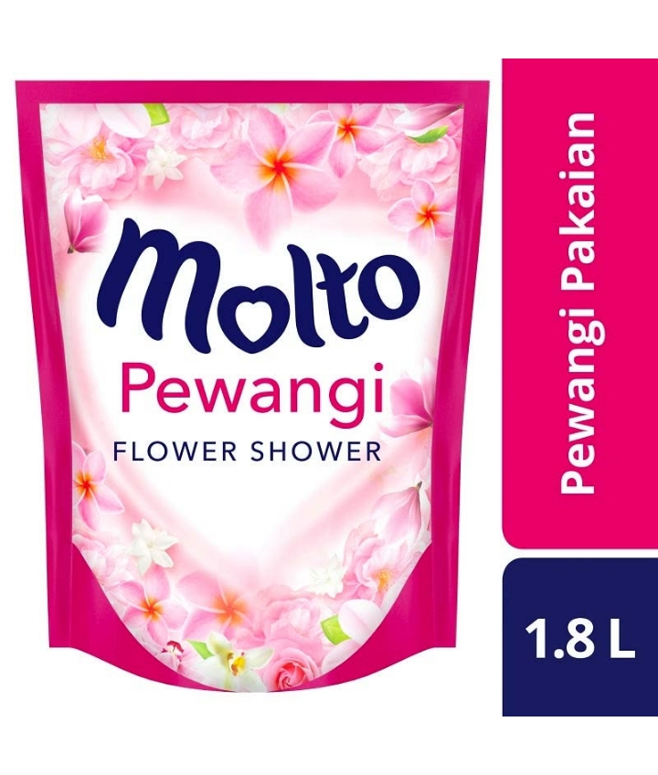 Veve cell - Molto Pelembut Dan Pewangi Pakaian Pink  1.8 liter