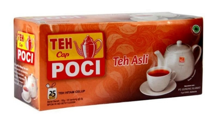 Veve cell - Poci Teh Hitam Asli Celup isi 25 sct