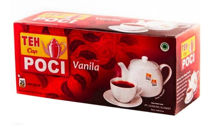 Veve cell - Poci Teh Hitam Vanila Celup isi 25 sct