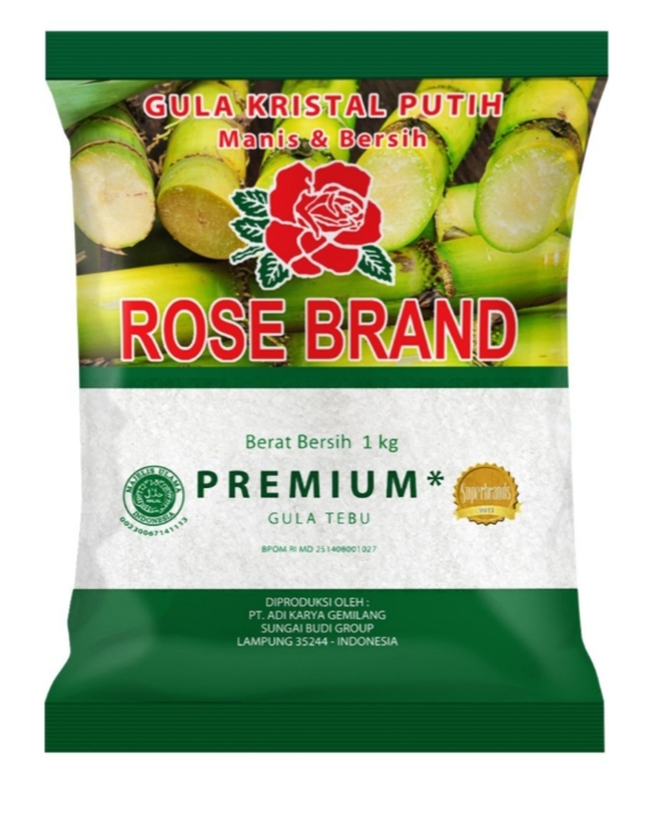 Veve cell -  Rose Brand- Gula Kristal Premium 1kg