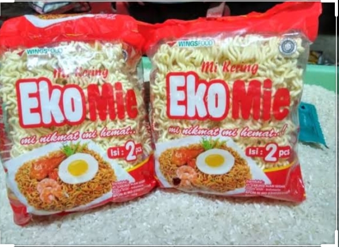 Veve cell - Wings Food - Mie Kering Eko Mie isi 2